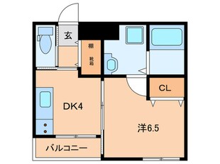 Liberty大井の物件間取画像